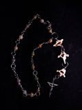 Raccoon vertebrae rosary